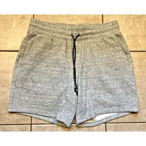 Fabletics Shorts Mens L Sweat Gray Drawstring Workout Casual Athleisure Gym